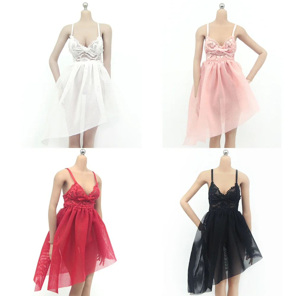 Привлекательное кружевное платье HotPlus hp063 в масштабе 1/6 с глубоким вырезом и открытой спиной, кружевное нижнее белье со скошенными кружевами...
Привлекательное кружевное платье HotPlus hp063 в масштабе 1/6 с глубоким вырезом и открытой спиной, кружевное нижнее белье со скошенными кружевами...