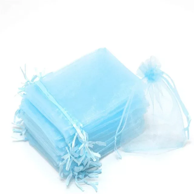50pcs Sheer Transparent Chiffon Organza Bags Christmas Halloween Wedding Birthday Party Candy Gift Boxes Jewelry Packaging Bags
50pcs Sheer Transparent Chiffon Organza Bags Christmas Halloween Wedding Birthday Party Candy Gift Boxes Jewelry Packaging Bags