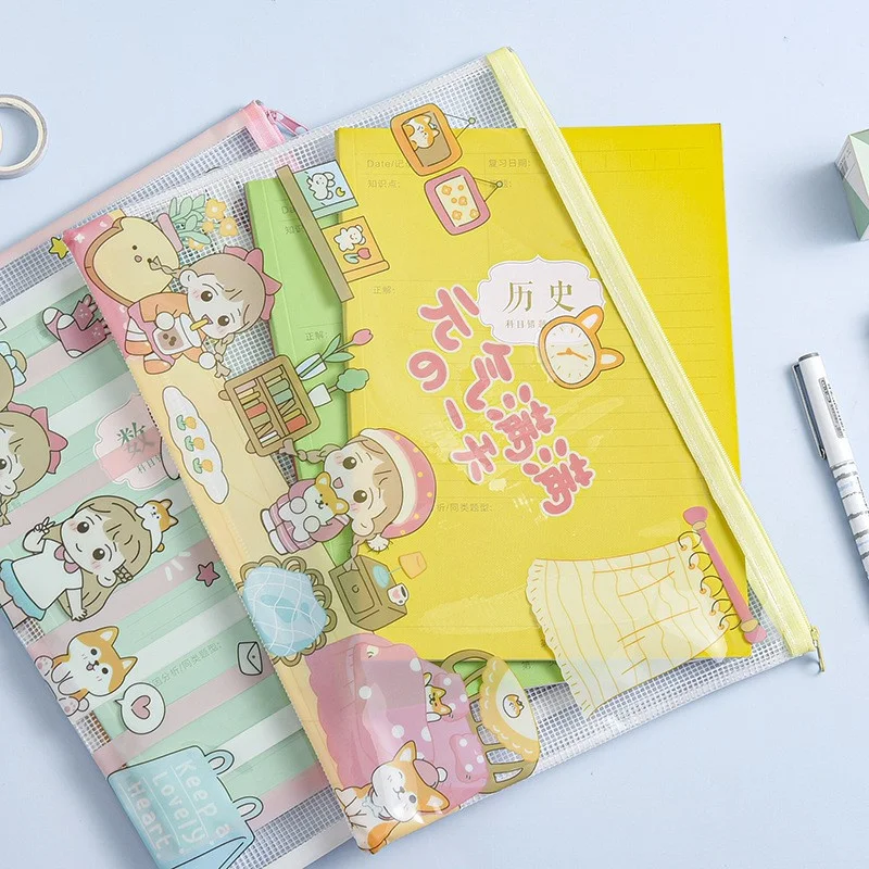 A4 File Folder Grid Document Storage Bag Kawaii Stationery School Office Supplies Briefcase Receipt Bag File Organizers
A4 File Folder Grid Document Storage Bag Kawaii Stationery School Office Supplies Briefcase Receipt Bag File Organizers
