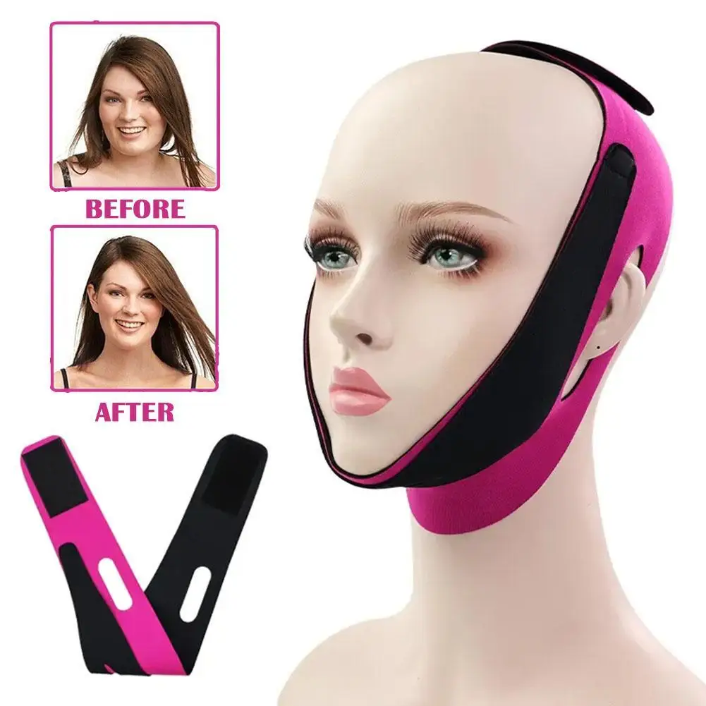 Elastic Face Slimming Bandage V Line Face Shaper Women Chin Cheek Lift Up Belt Facial Massage Strap Face Skin Care Beauty Tools
Elastic Face Slimming Bandage V Line Face Shaper Women Chin Cheek Lift Up Belt Facial Massage Strap Face Skin Care Beauty Tools
