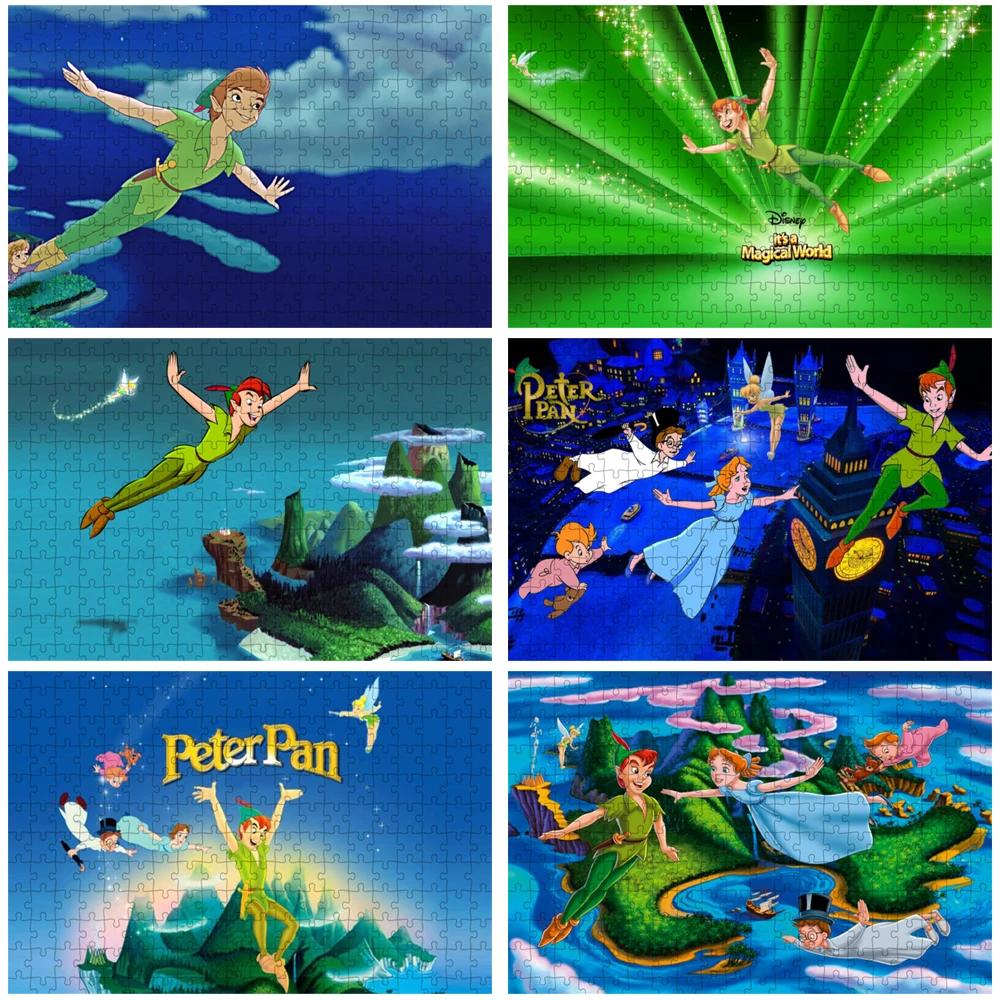 Peter Pan Jigsaw Puzzles Disney Fairy Cardboard Puzzle Disney Classic Cartoon Educational Toys Peter and Wendy Puzzles Toy Hobby
Peter Pan Jigsaw Puzzles Disney Fairy Cardboard Puzzle Disney Classic Cartoon Educational Toys Peter and Wendy Puzzles Toy Hobby