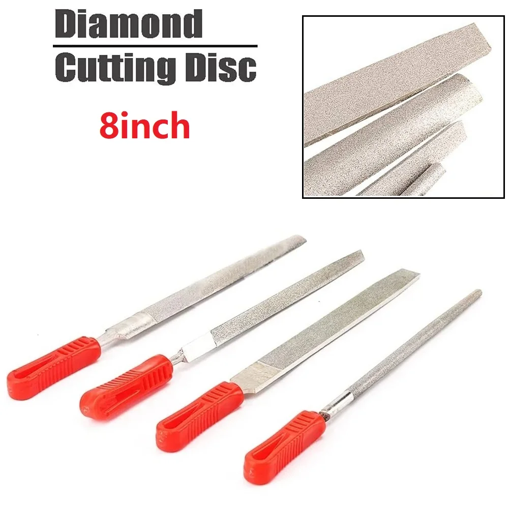 1pc 8in Flat/Half Round/Round/Triangle Diamond Coating Non-slip Handle Needle File Ceramic Polishing Hand Tool
1pc 8in Flat/Half Round/Round/Triangle Diamond Coating Non-slip Handle Needle File Ceramic Polishing Hand Tool