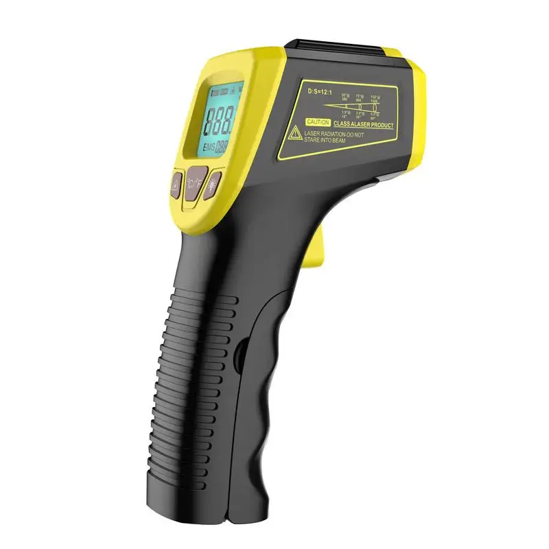 Digital Thermometer Non Contact Laser IR Temperature LCD Display Pyrometer Tester Industrial Temperature Instrument
Digital Thermometer Non Contact Laser IR Temperature LCD Display Pyrometer Tester Industrial Temperature Instrument