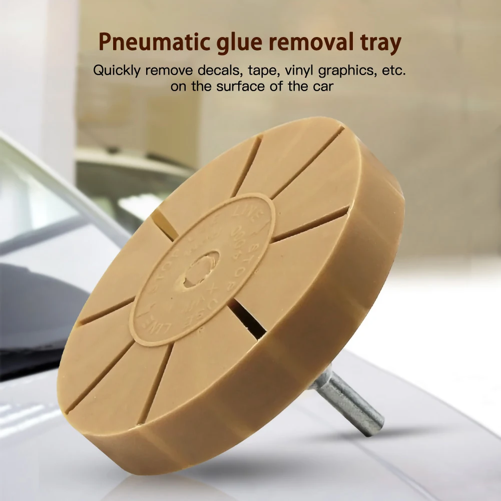 Car Pneumatic Rubber Eraser Wheel Pad Rubber Disk Decal Removal Eraser Wheel Remover Paint Vinyl Decal Graphics Removal Tool
Car Pneumatic Rubber Eraser Wheel Pad Rubber Disk Decal Removal Eraser Wheel Remover Paint Vinyl Decal Graphics Removal Tool