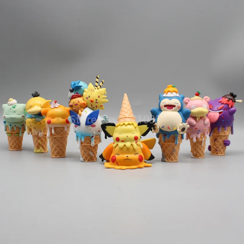 Hot Pokemon Ice Cream Anime Figure Model Action Figure Pikachu Gengar Model Toy Cartoon Collectible Doll For Kids Gifts
Hot Pokemon Ice Cream Anime Figure Model Action Figure Pikachu Gengar Model Toy Cartoon Collectible Doll For Kids Gifts