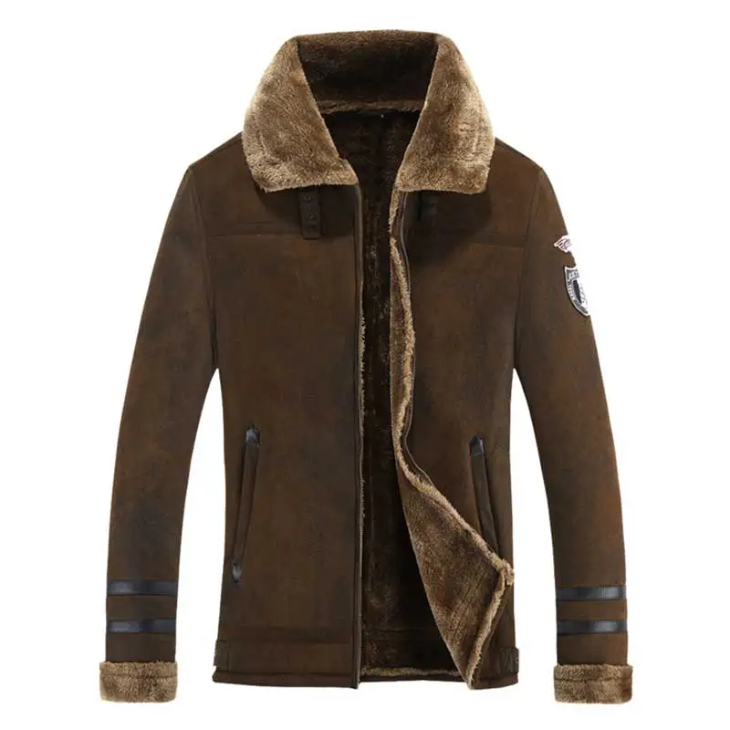 Winter New Men Casual Thick Plush Leather Jacket Men Warm Windproof PU Jacket For Men Integration Of Fur Plush Coat Male 3XL
Winter New Men Casual Thick Plush Leather Jacket Men Warm Windproof PU Jacket For Men Integration Of Fur Plush Coat Male 3XL