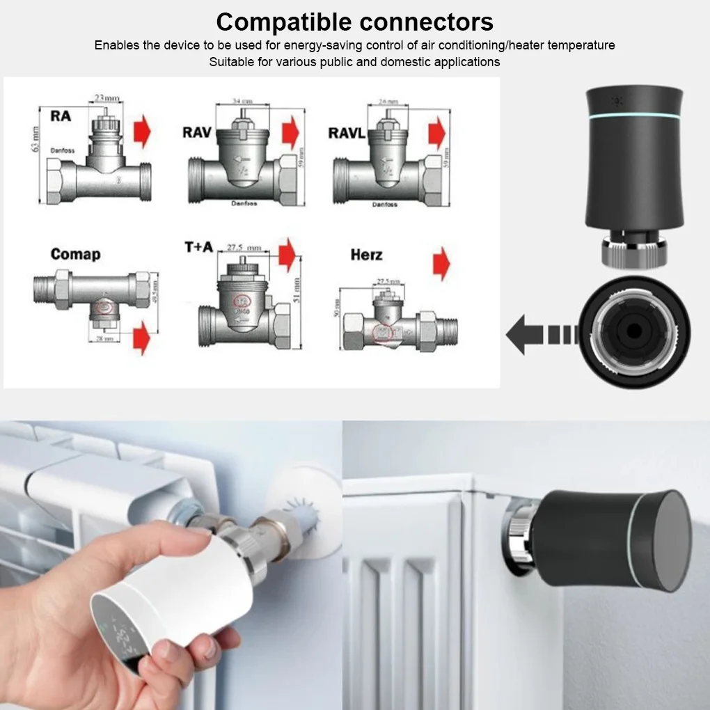 Привод радиатора ZigBee Tuya беспроводной IP20 водонепроницаемый светодиодный термостат для телефона цифровой фотоконтроллер
Привод радиатора ZigBee Tuya беспроводной IP20 водонепроницаемый светодиодный термостат для телефона цифровой фотоконтроллер