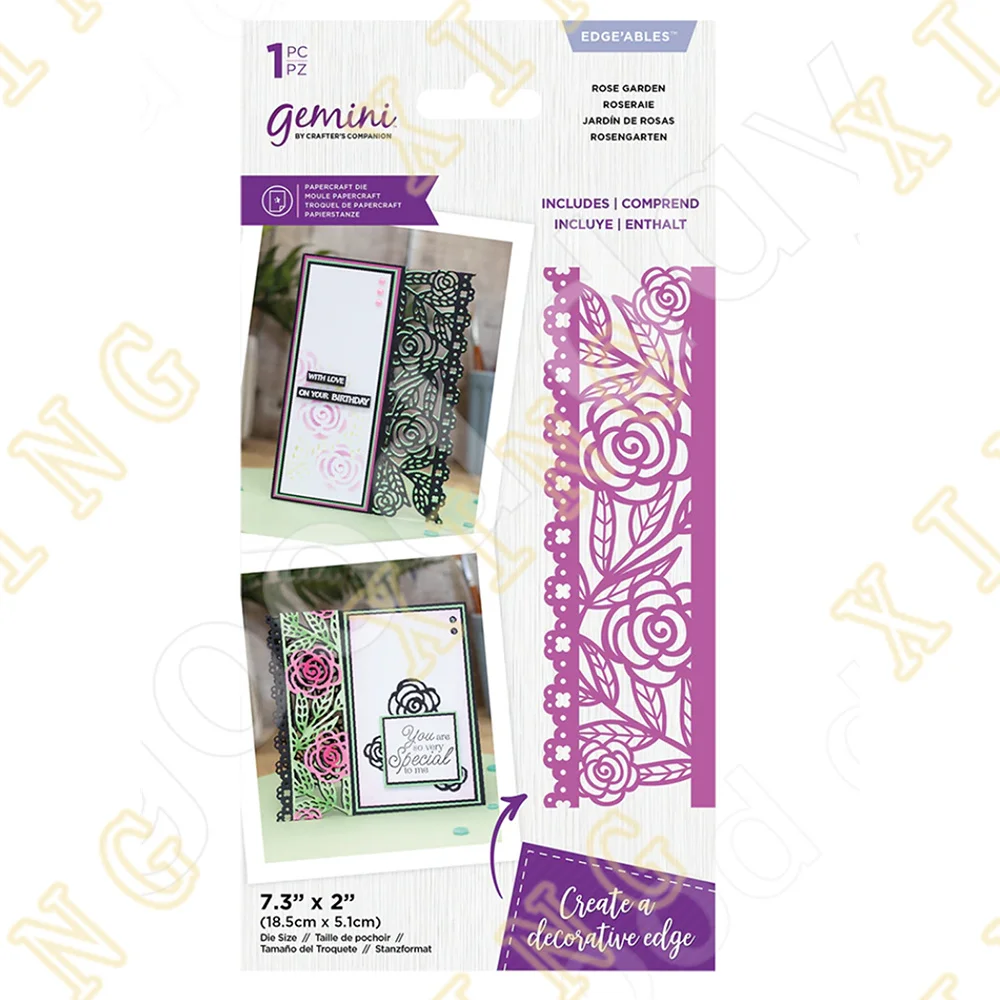 Rose Garden 2022 New Metal Cutting Dies for Diy Scrapbooking Crafts Stencils Maker Photo Album Template Handmade Decoration 
Rose Garden 2022 New Metal Cutting Dies for Diy Scrapbooking Crafts Stencils Maker Photo Album Template Handmade Decoration