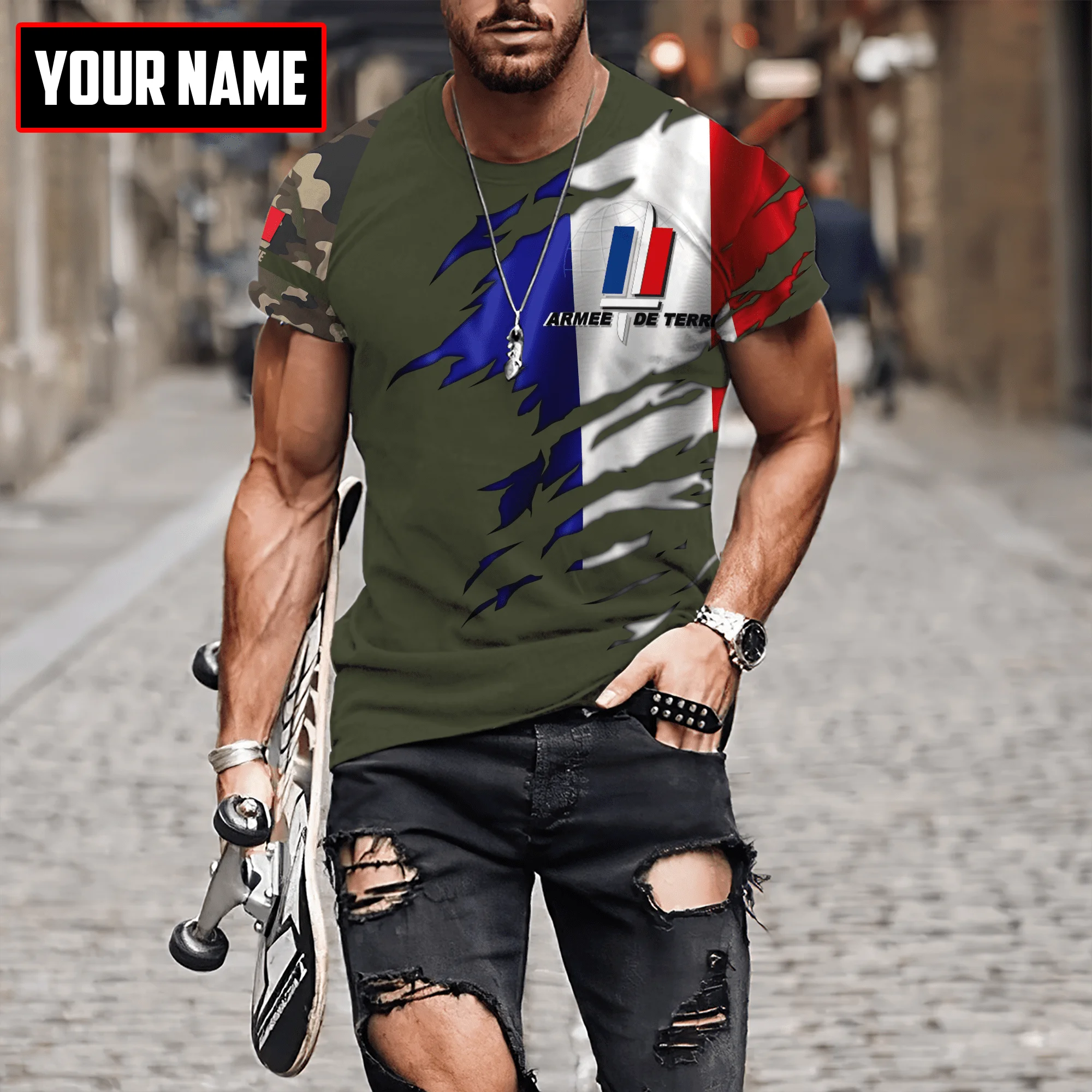 2022 Summer New Customized Name Fashion French Marine 3d T-shirt Men's/Women's Casual Round Neck Short Sleeve Sports T-shirt
2022 Summer New Customized Name Fashion French Marine 3d T-shirt Men's/Women's Casual Round Neck Short Sleeve Sports T-shirt
