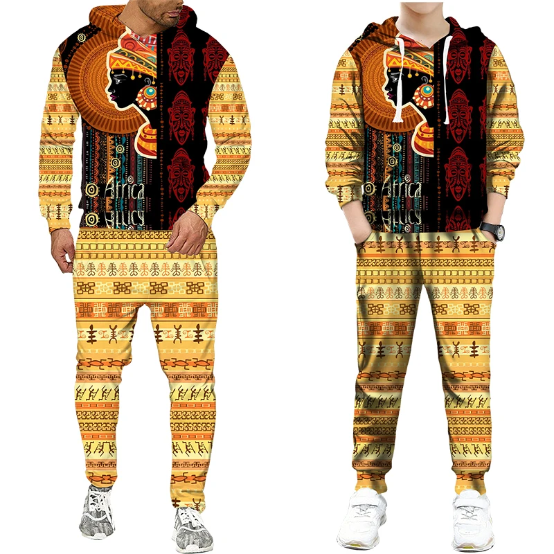 3D Print Hoodies Trousers Suits Kids Boys Girls Men Women Tracksuit/Pullover/Pants Ethnic Style African Danshiki Men‘s Clothing
3D Print Hoodies Trousers Suits Kids Boys Girls Men Women Tracksuit/Pullover/Pants Ethnic Style African Danshiki Men‘s Clothing