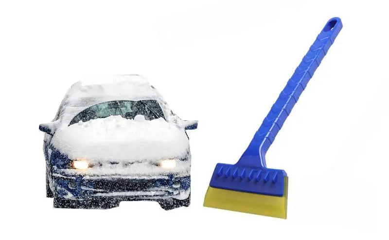 

Car Snow Ice Scraper Auto Winter Windscreen Ice Remover Scraping Tool Vehicles Wash Accessories For Cars SUVs RVs And Trucks