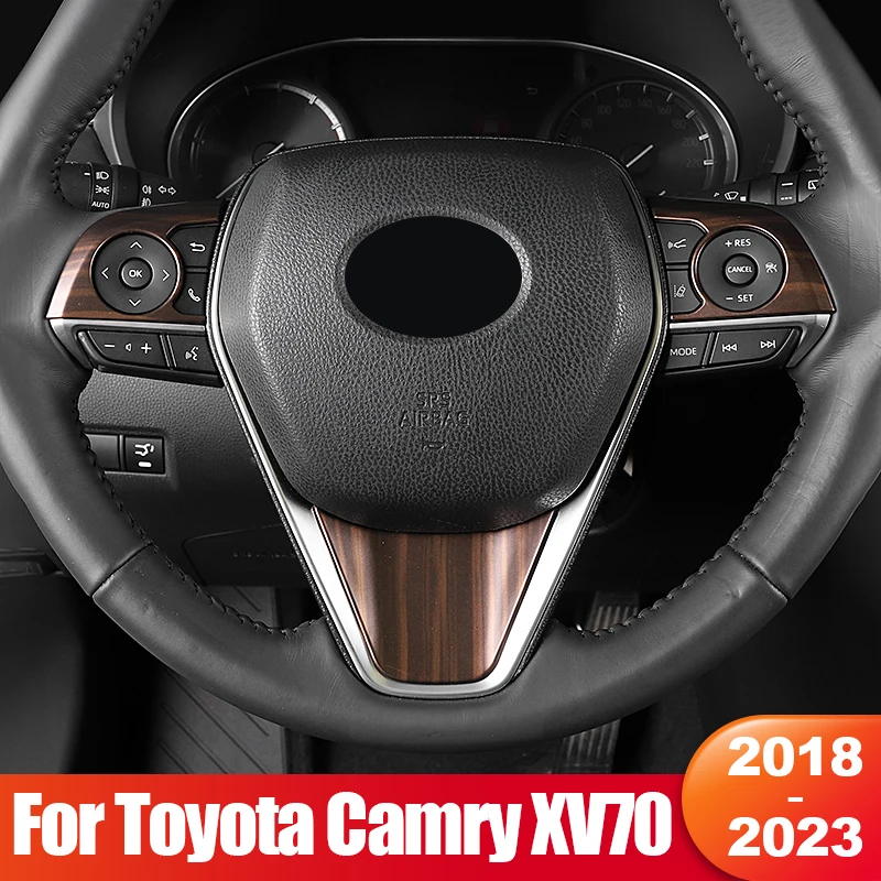 For Toyota Camry 70 XV70 2018 2019 2020 2021 2022 2023 Hybrid Car Steering Wheel Button Cover ABS Carbon Stickers Accessories
For Toyota Camry 70 XV70 2018 2019 2020 2021 2022 2023 Hybrid Car Steering Wheel Button Cover ABS Carbon Stickers Accessories