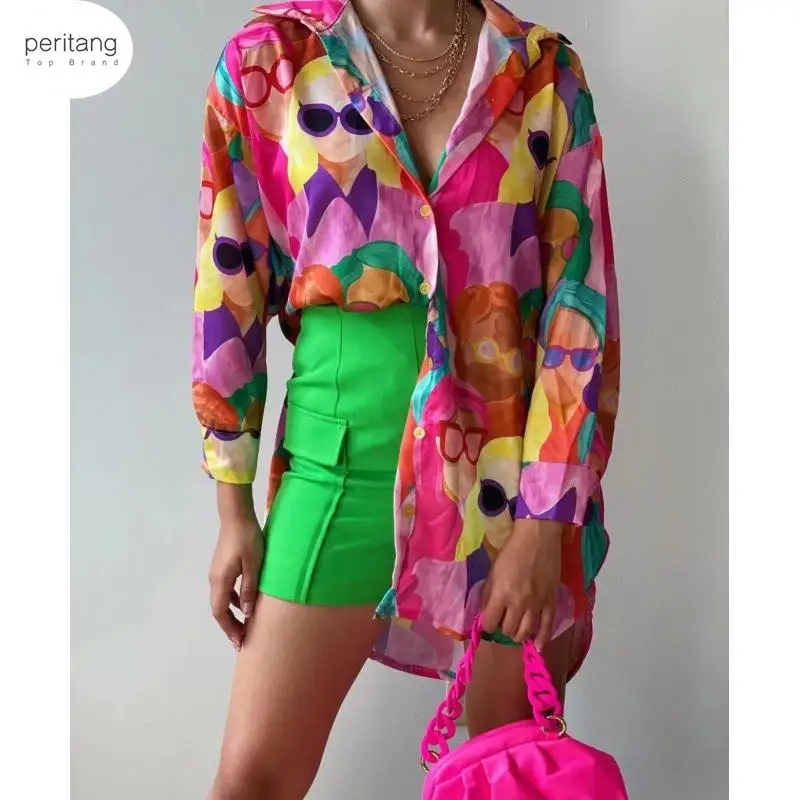 Cartoon Character Avatar Print Women Shirt Fashion Single Breasted Lapel 2023 Spring Female Shirts Chic Long Sleeve Street Tops
Cartoon Character Avatar Print Women Shirt Fashion Single Breasted Lapel 2023 Spring Female Shirts Chic Long Sleeve Street Tops