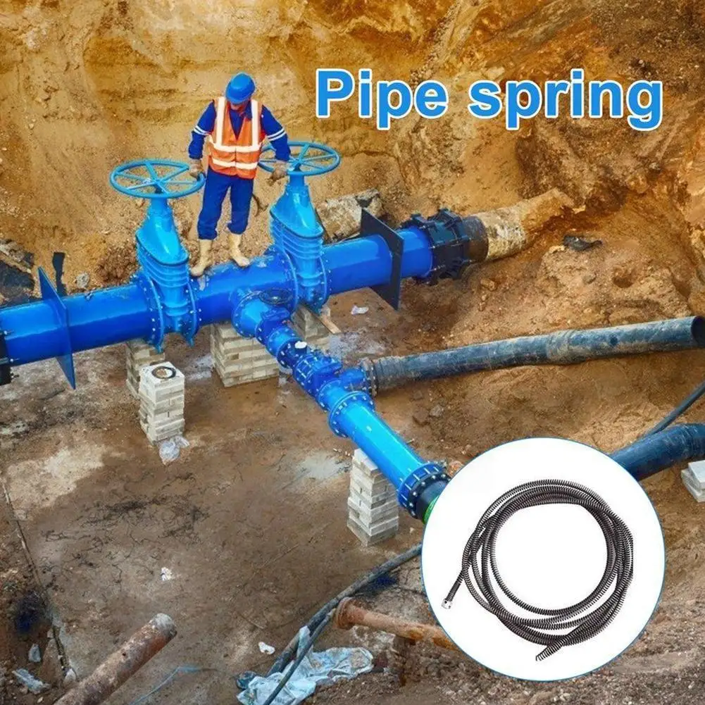 2M Spring Pipe Pipe Dredging Tools Drain Cleaner Sewer Sinks Toilet Pipeline Tools Remover Kitchen Basin Bathroom Cleaning X9G8
2M Spring Pipe Pipe Dredging Tools Drain Cleaner Sewer Sinks Toilet Pipeline Tools Remover Kitchen Basin Bathroom Cleaning X9G8