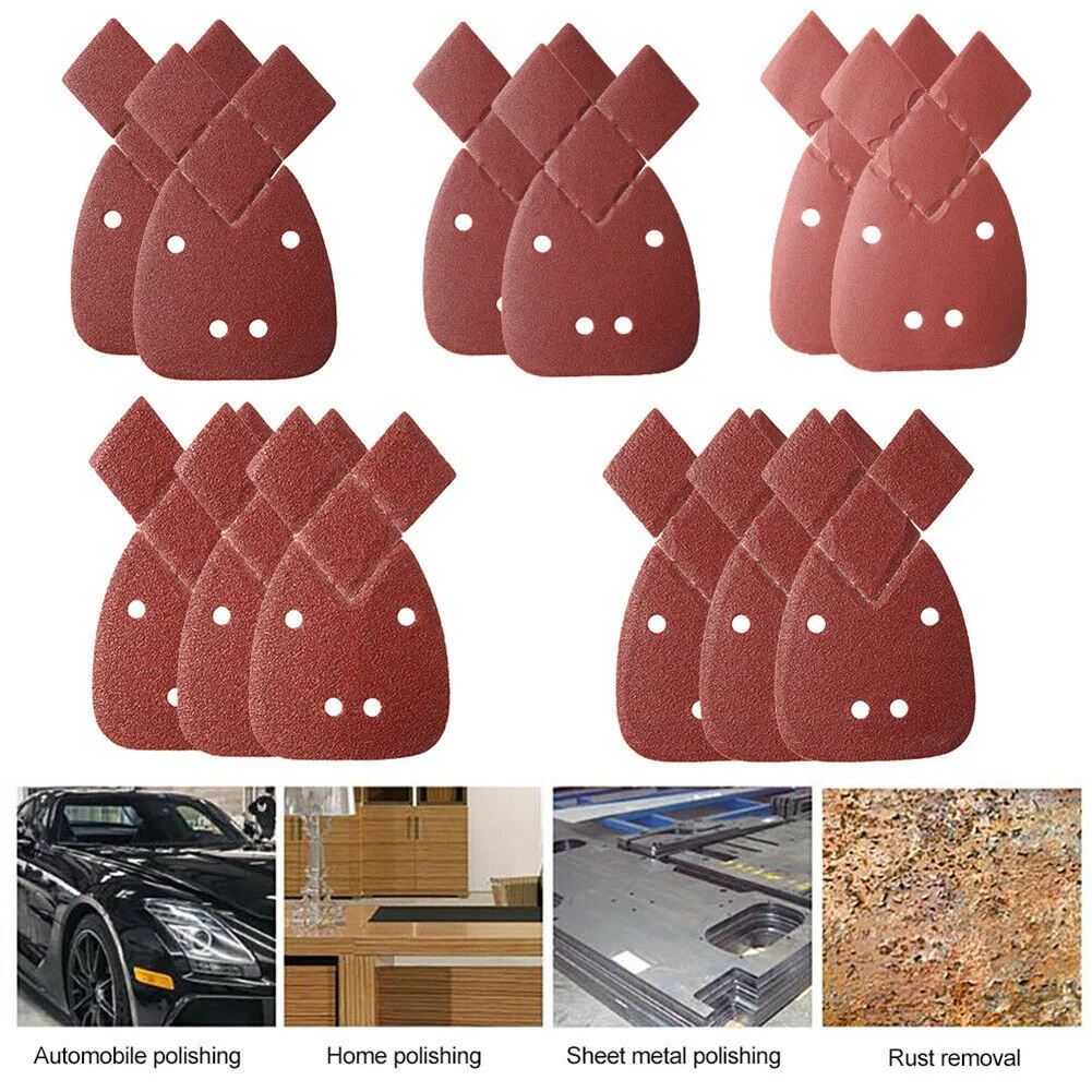 50pcs Sanding Paper 40+80+120+240Grit Mouse Sanding Sheets Pads Sand Paper For Black & Decker Sander Polishing Papers
50pcs Sanding Paper 40+80+120+240Grit Mouse Sanding Sheets Pads Sand Paper For Black & Decker Sander Polishing Papers