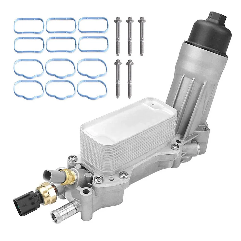 Aluminum Oil Cooler Oil Filter Housing Assembly 926-876 5184294AE 68105583AF for Jeep Dodge Chrysler Engine 2011-2016
Aluminum Oil Cooler Oil Filter Housing Assembly 926-876 5184294AE 68105583AF for Jeep Dodge Chrysler Engine 2011-2016