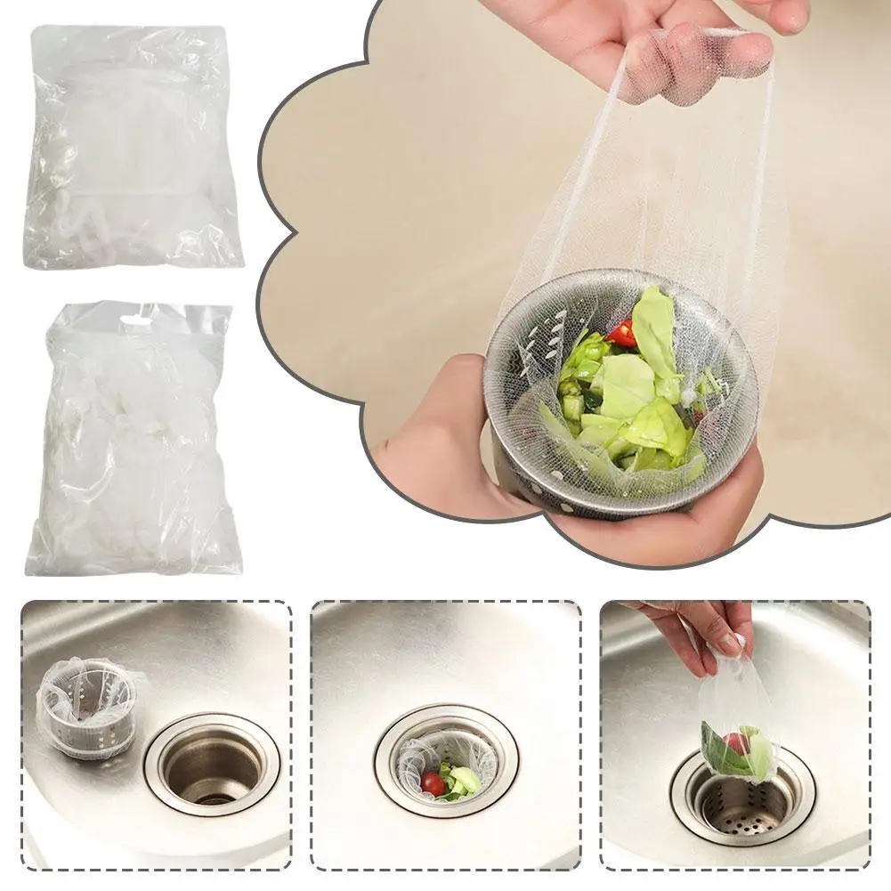 30/100pcs Sink Filters Sewer Disposable Kitchen Drain Anti-blocking Garbage Bag Pool Leak Mesh Bag Strainer Sink Garbage Net
30/100pcs Sink Filters Sewer Disposable Kitchen Drain Anti-blocking Garbage Bag Pool Leak Mesh Bag Strainer Sink Garbage Net