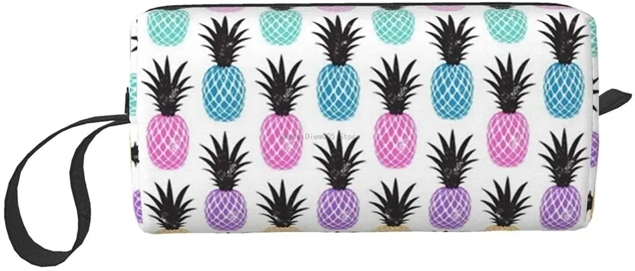 Pineapple Travel Cosmetic Bag Pen Pencil Case Portable Toiletry Brush Storage, Multi-Function Makeup Carry Case with Zipper
Pineapple Travel Cosmetic Bag Pen Pencil Case Portable Toiletry Brush Storage, Multi-Function Makeup Carry Case with Zipper