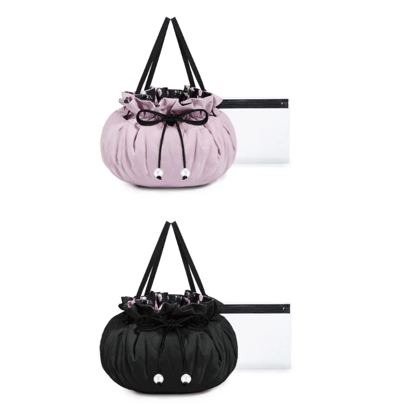 Multifunctional Large Makeup Bag Drawstring Travel Toiletry Cosmetic Bags Storage for Women Girls
Multifunctional Large Makeup Bag Drawstring Travel Toiletry Cosmetic Bags Storage for Women Girls