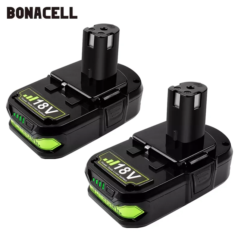 Bonacell 18V 3000mAh P107 Battery Replacement for Ryobi P104 P105 P102 P103 P107 Cordless Li-ion Battery L50
Bonacell 18V 3000mAh P107 Battery Replacement for Ryobi P104 P105 P102 P103 P107 Cordless Li-ion Battery L50