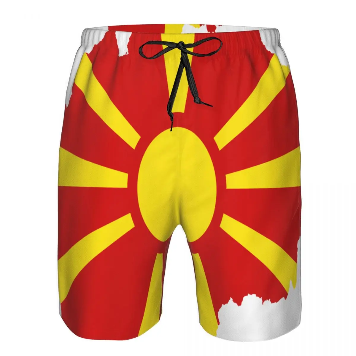 2022 Summer Men's Swimwear Shorts Flag Map Of North Macedonia Beachwear Swim Trunks Men Swimsuit
2022 Summer Men's Swimwear Shorts Flag Map Of North Macedonia Beachwear Swim Trunks Men Swimsuit