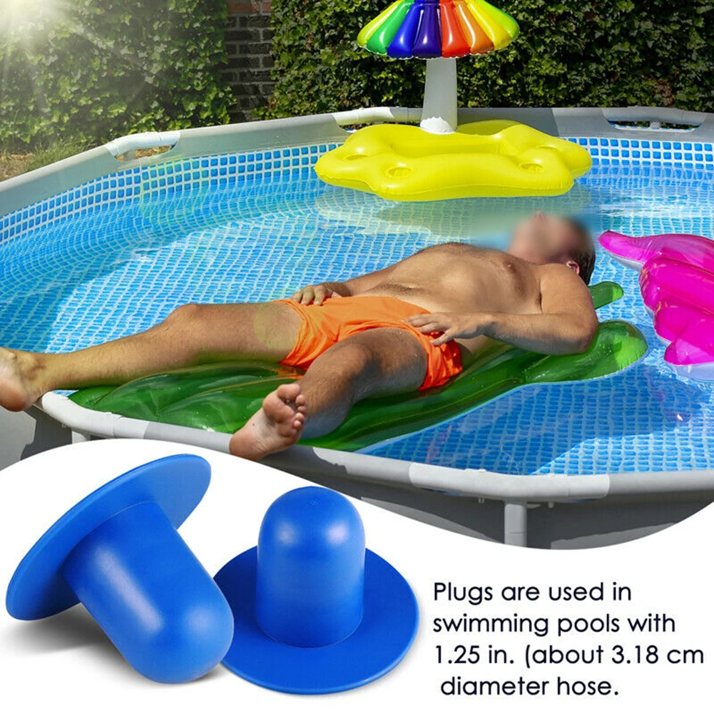 Replacement Swimming Pool Plugs 2pcs Blue Filter Pump Parts Plastic Pool Accessories Set Stopper Strainer Hole
Replacement Swimming Pool Plugs 2pcs Blue Filter Pump Parts Plastic Pool Accessories Set Stopper Strainer Hole