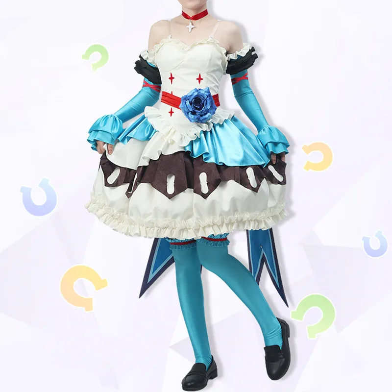 Костюм для косплевечерние аниме Umamusume:Pretty Derby Yamanin Zephyr, милое элегантное милое платье в стиле Лолиты, вечерняя униформа
Костюм для косплевечерние аниме Umamusume:Pretty Derby Yamanin Zephyr, милое элегантное милое платье в стиле Лолиты, вечерняя униформа