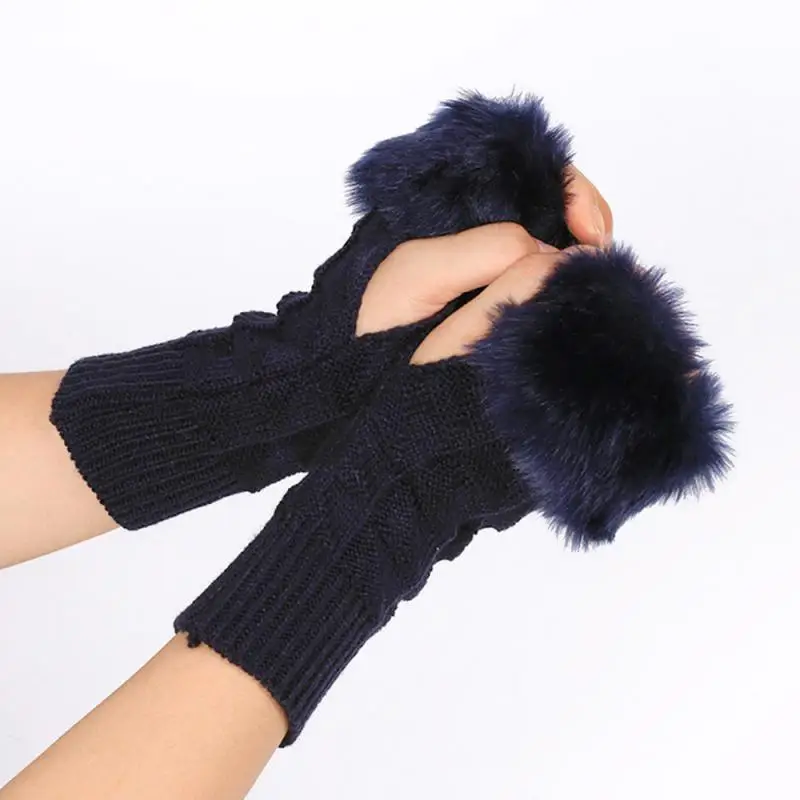 Sexuality Strong Warmth Retention Wrist Warmer Fingerless Gloves Can Be Paired With Various Clothing Styles Soft And Comfortable
Sexuality Strong Warmth Retention Wrist Warmer Fingerless Gloves Can Be Paired With Various Clothing Styles Soft And Comfortable