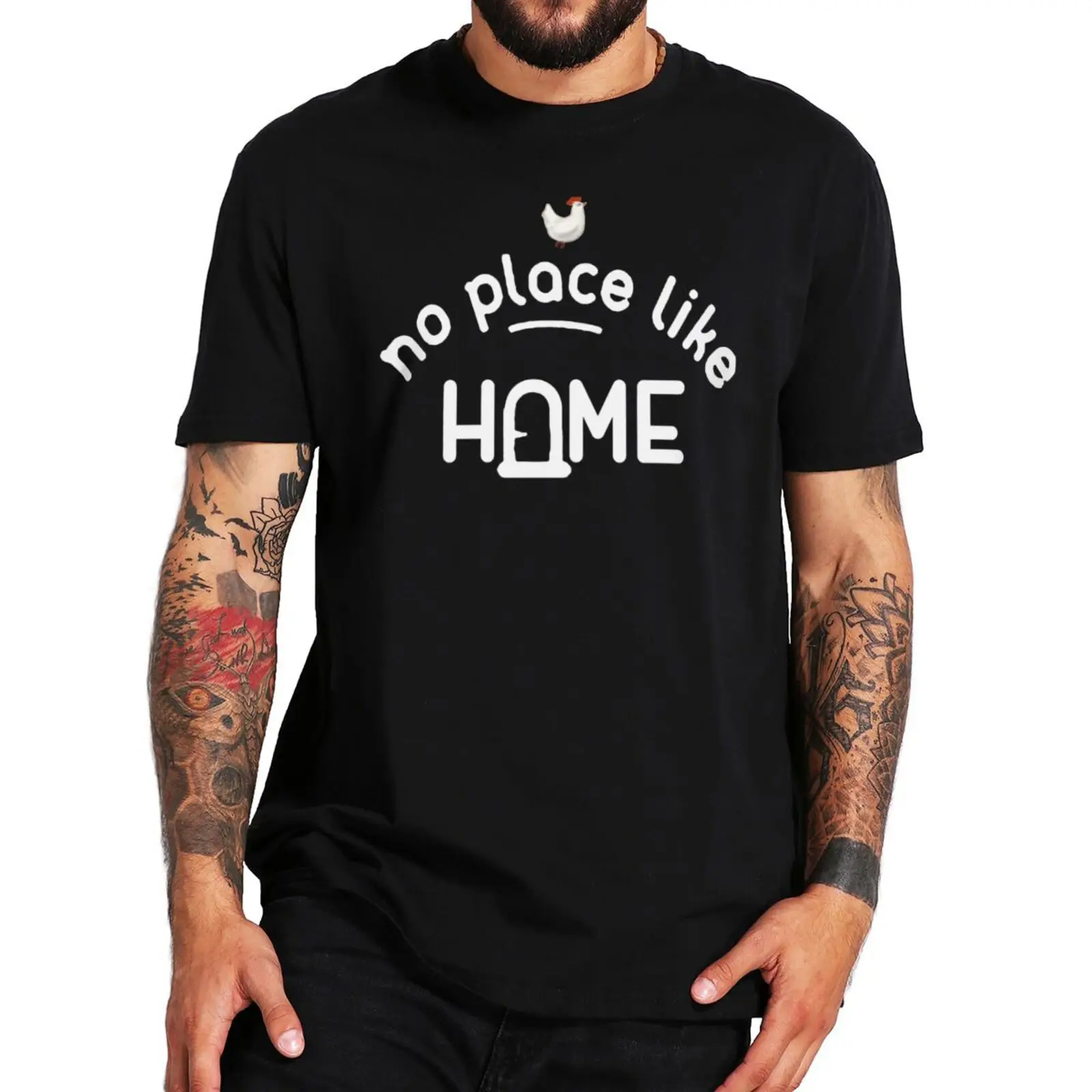 No Place Like Home Game T Shirt 2022 Role Playing Game Fans Essential T-shirt Premium Soft 100% Cotton Men's Clothing EU Size
No Place Like Home Game T Shirt 2022 Role Playing Game Fans Essential T-shirt Premium Soft 100% Cotton Men's Clothing EU Size