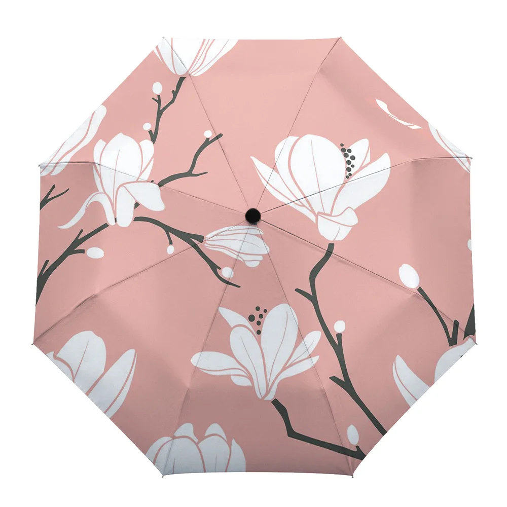 Pink Floral Flower Branch Sunny Umbrella Automatic Beach Umbrella Outdoor Adults Printed Rain Umbrella for Men Kids Parasol
Pink Floral Flower Branch Sunny Umbrella Automatic Beach Umbrella Outdoor Adults Printed Rain Umbrella for Men Kids Parasol