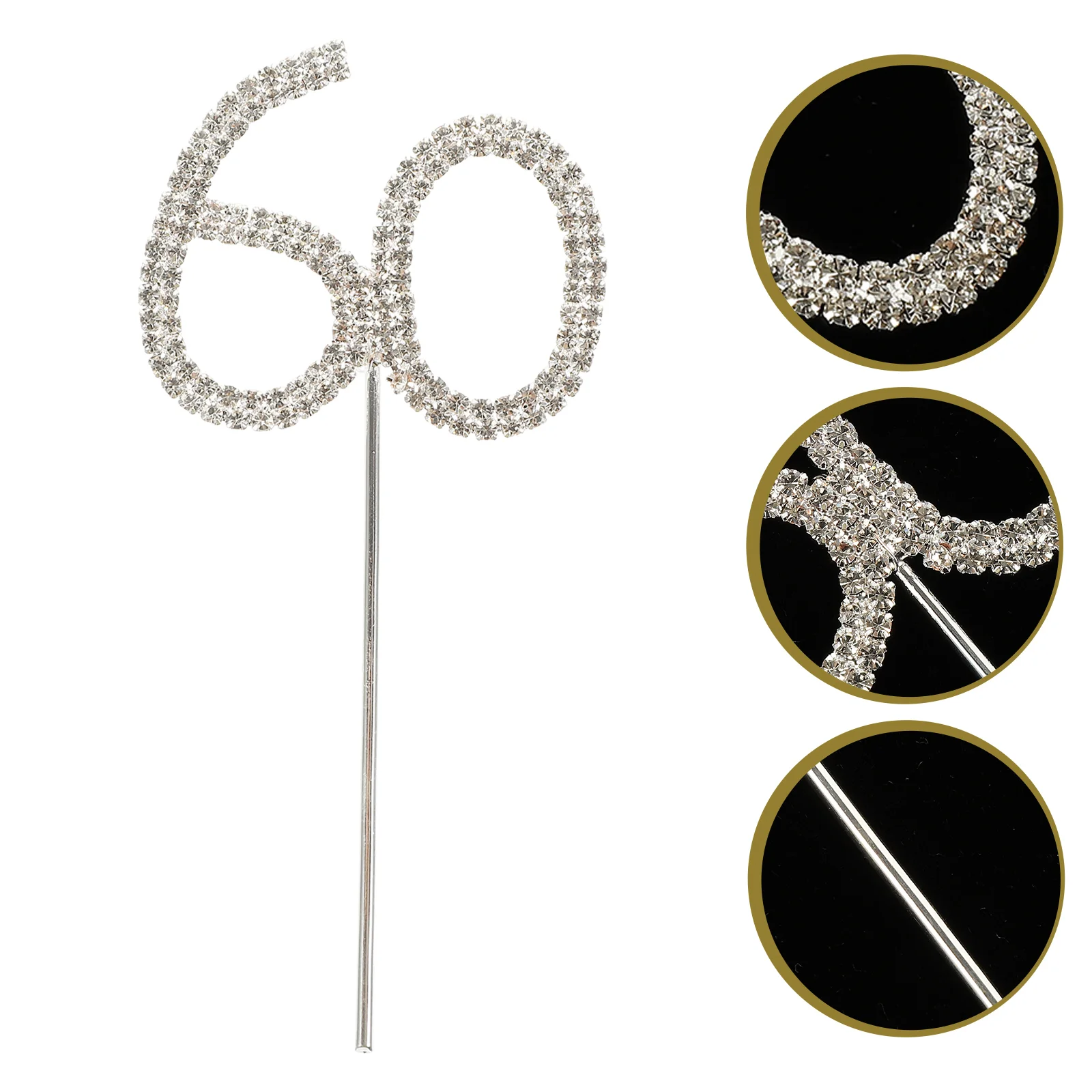 Wedding Decor Cake Toppeer 60 Commemorate 60th Birthday Rhinstone 60 Diamond Years
Wedding Decor Cake Toppeer 60 Commemorate 60th Birthday Rhinstone 60 Diamond Years