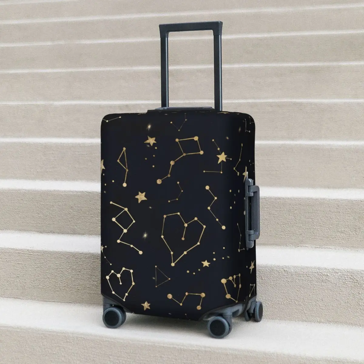Space Print Suitcase Cover Gold Heart Star Practical Business Protector Luggage Accesories Vacation
Space Print Suitcase Cover Gold Heart Star Practical Business Protector Luggage Accesories Vacation