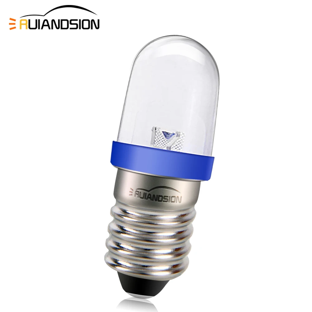 RUIANDSION E10 AC 220V Blue LED Bulb Warning Lights Mechanical Indicator Decorative Mini Work Lamps Outdoor lamp
RUIANDSION E10 AC 220V Blue LED Bulb Warning Lights Mechanical Indicator Decorative Mini Work Lamps Outdoor lamp