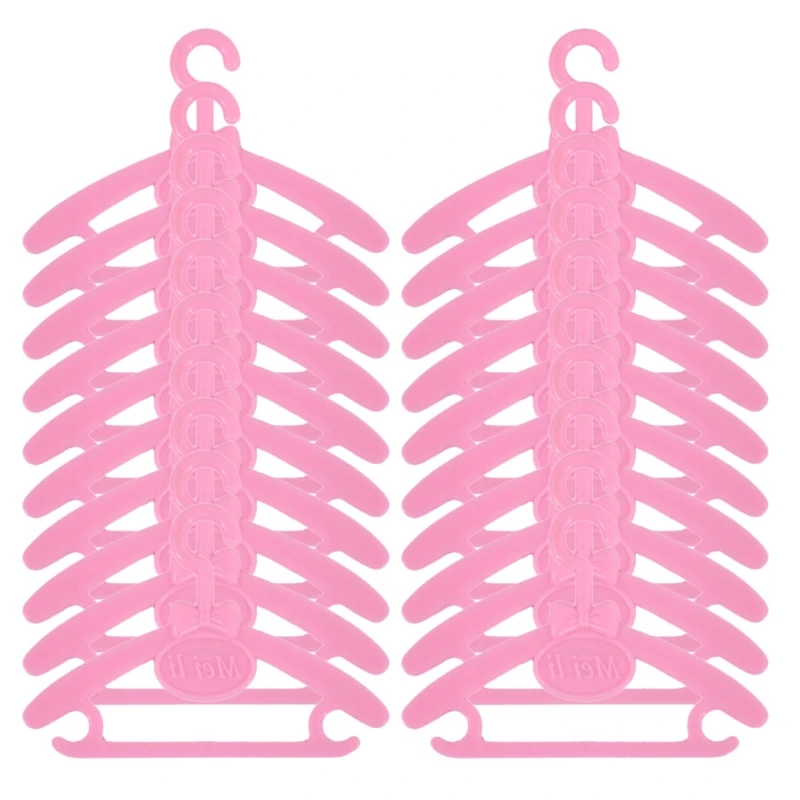 20Pieces/Lot Barbies Doll’s Clothes Hangers Accessories Girl Doll’s Plastic Dress Hanger Toddlers Gift for Pretend Play
20Pieces/Lot Barbies Doll’s Clothes Hangers Accessories Girl Doll’s Plastic Dress Hanger Toddlers Gift for Pretend Play