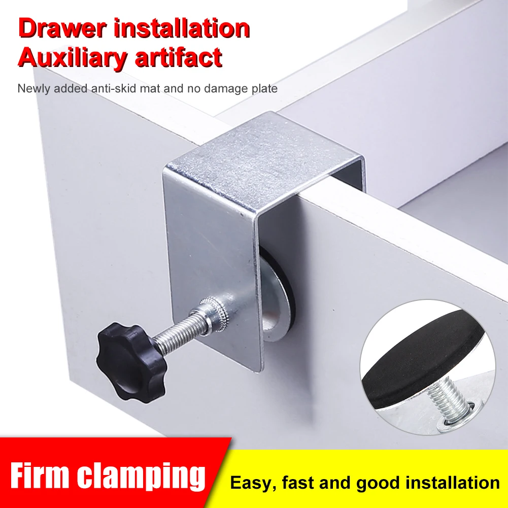 Woodworking Jig Cabinet Tool Home Furniture Accessories Steel Drawer Front Installation Clamps Drawer Panel Clips Tools S/L Size
Woodworking Jig Cabinet Tool Home Furniture Accessories Steel Drawer Front Installation Clamps Drawer Panel Clips Tools S/L Size
