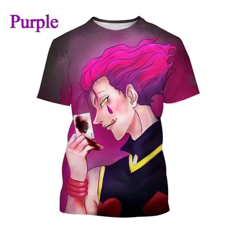 3D Printing Japanese Anime Hunter X Hunter T Shirt Men Short Sleeve Casual Cartoon Tee Tops Harajuku Streetwear Funny T-shirt
3D Printing Japanese Anime Hunter X Hunter T Shirt Men Short Sleeve Casual Cartoon Tee Tops Harajuku Streetwear Funny T-shirt