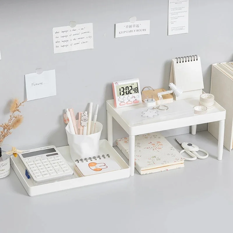 Double Layer Basket Storage Box Foldable Cosmetics Stationery Storage Rack Dormitory Stationery Sorting Rack Storage Organizer
Double Layer Basket Storage Box Foldable Cosmetics Stationery Storage Rack Dormitory Stationery Sorting Rack Storage Organizer
