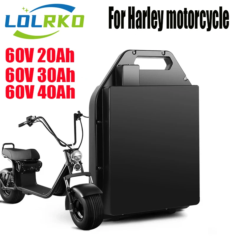 60V40Ah 16S 18650 Battery of Harley electric scooter It can be used for electric bicycle scooters below 1800W EU US duty free
60V40Ah 16S 18650 Battery of Harley electric scooter It can be used for electric bicycle scooters below 1800W EU US duty free