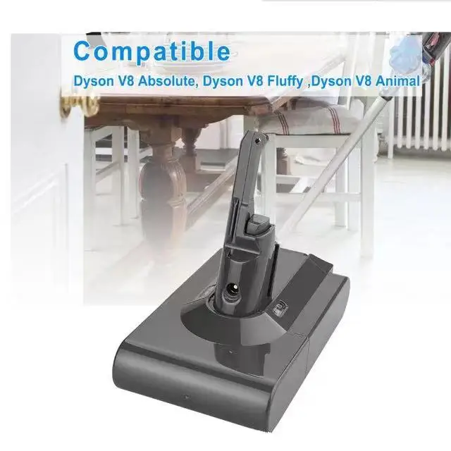 SV10 98000mAh 21.6V Li-ion Replacement Battery For Dyson V8 V7 Battery Absolute /Fluffy/Animal/ Vacuum Cleaner Battery &98000mAh
SV10 98000mAh 21.6V Li-ion Replacement Battery For Dyson V8 V7 Battery Absolute /Fluffy/Animal/ Vacuum Cleaner Battery &98000mAh