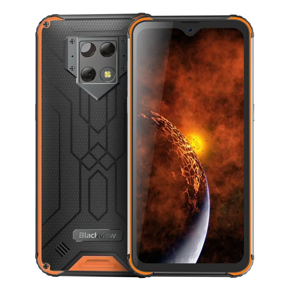 

Blackview BV9800 Pro Thermal Imaging Mobile Phone Helio P70 Android 9.0 6580mAh 6GB+128GB 48MP Waterproof Rugged Smartphone