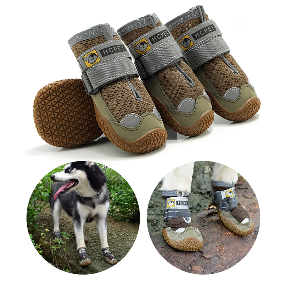 Pet Dog Shoes For Sports Mountain Wearable For Pets PVC Soles Waterproof Reflective Dog Boots Perfect for Small Medium Large Dog
Pet Dog Shoes For Sports Mountain Wearable For Pets PVC Soles Waterproof Reflective Dog Boots Perfect for Small Medium Large Dog