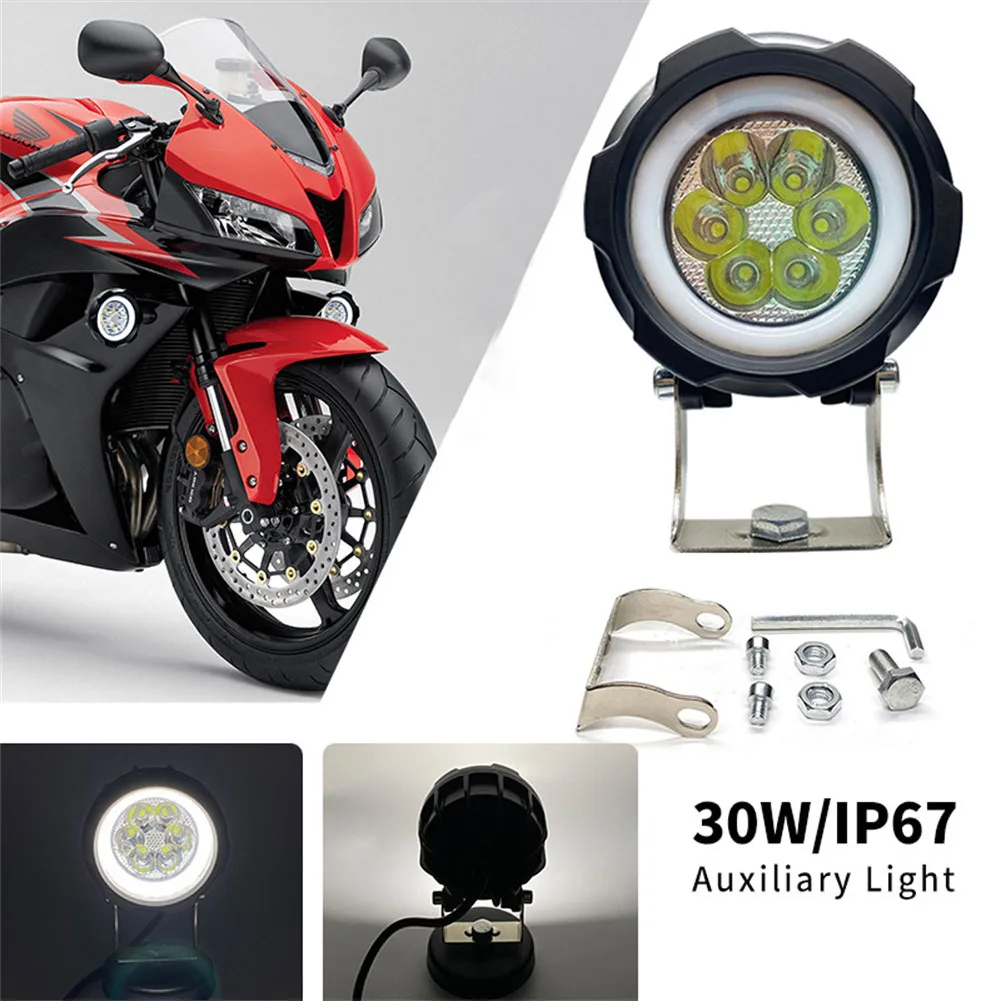 Motorcycle Work Light 6 Beads Round LED Headlight Pods Flood Fog Driving Lamp Universal For ATV SUV Offroad Truck Motorbike
Motorcycle Work Light 6 Beads Round LED Headlight Pods Flood Fog Driving Lamp Universal For ATV SUV Offroad Truck Motorbike