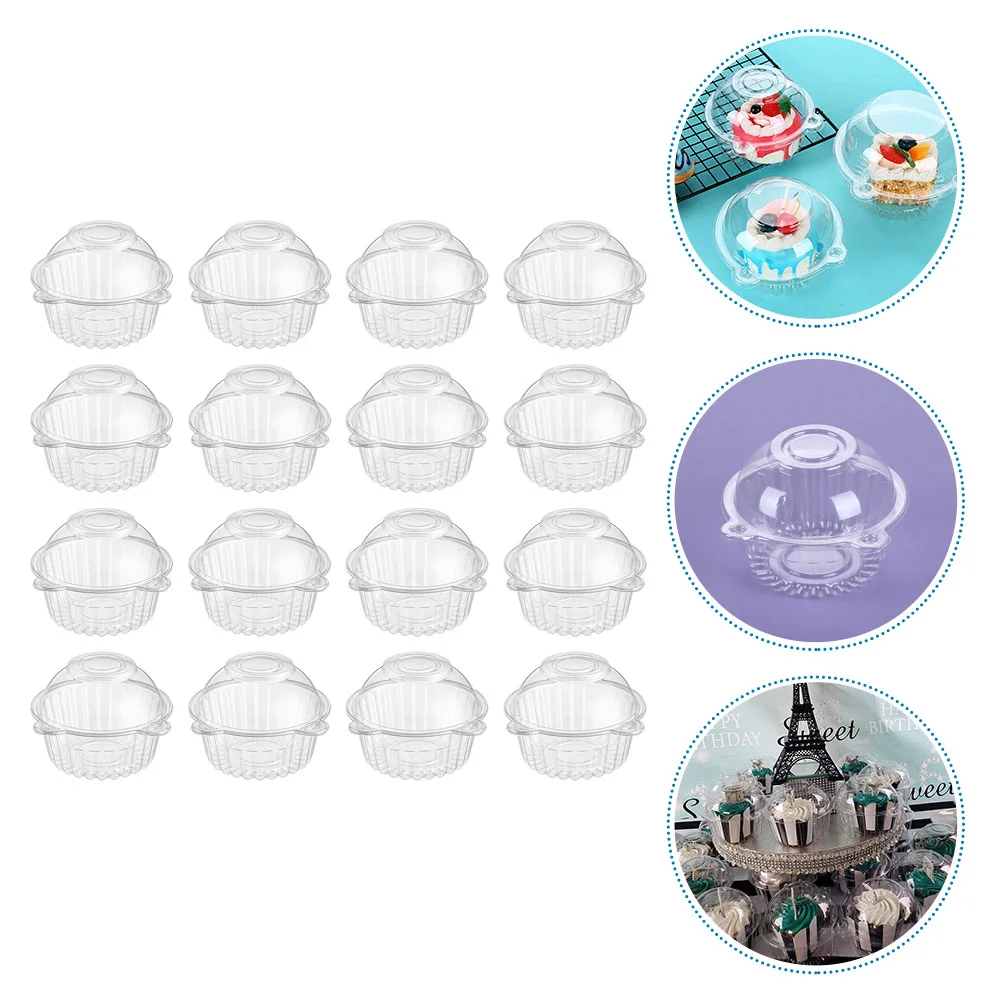 60Pcs Dessert Boxes Baking Cake Boxes Transparent Cake Containers Cake Cases
60Pcs Dessert Boxes Baking Cake Boxes Transparent Cake Containers Cake Cases