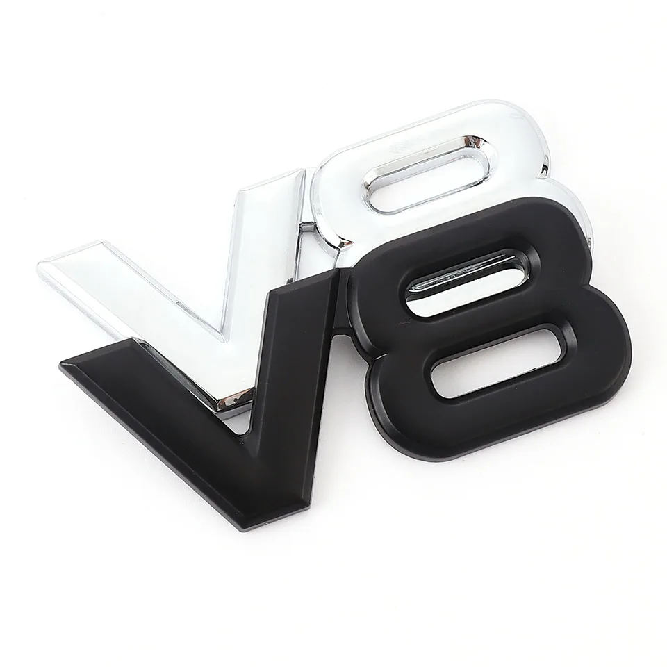 Metal Car Sticker V6 V8 Rear Emblem Badge Decals Tail Trunk Sticker for Benz AMG BMW Mazda Chevrolet Skoda Ford Opel Audi Volvo
Metal Car Sticker V6 V8 Rear Emblem Badge Decals Tail Trunk Sticker for Benz AMG BMW Mazda Chevrolet Skoda Ford Opel Audi Volvo