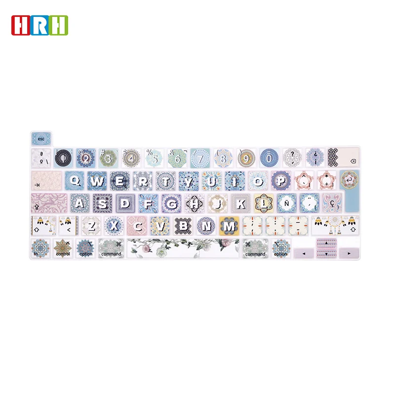 HRH Spanish language Stylish Design Keyboard Cover Skin For MacBook Pro 16 A2141 M1 Chip A2338/A2251/A2289 EU Protective Film
HRH Spanish language Stylish Design Keyboard Cover Skin For MacBook Pro 16 A2141 M1 Chip A2338/A2251/A2289 EU Protective Film