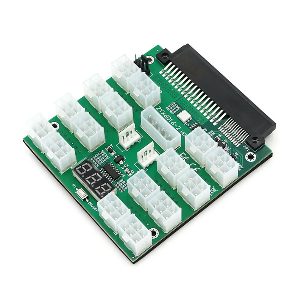 For Dell ATX 16x 6Pin Power Supply Module Breakout Board For Dell PSU BTC Mining Upgrade Version Computer Accessories
For Dell ATX 16x 6Pin Power Supply Module Breakout Board For Dell PSU BTC Mining Upgrade Version Computer Accessories