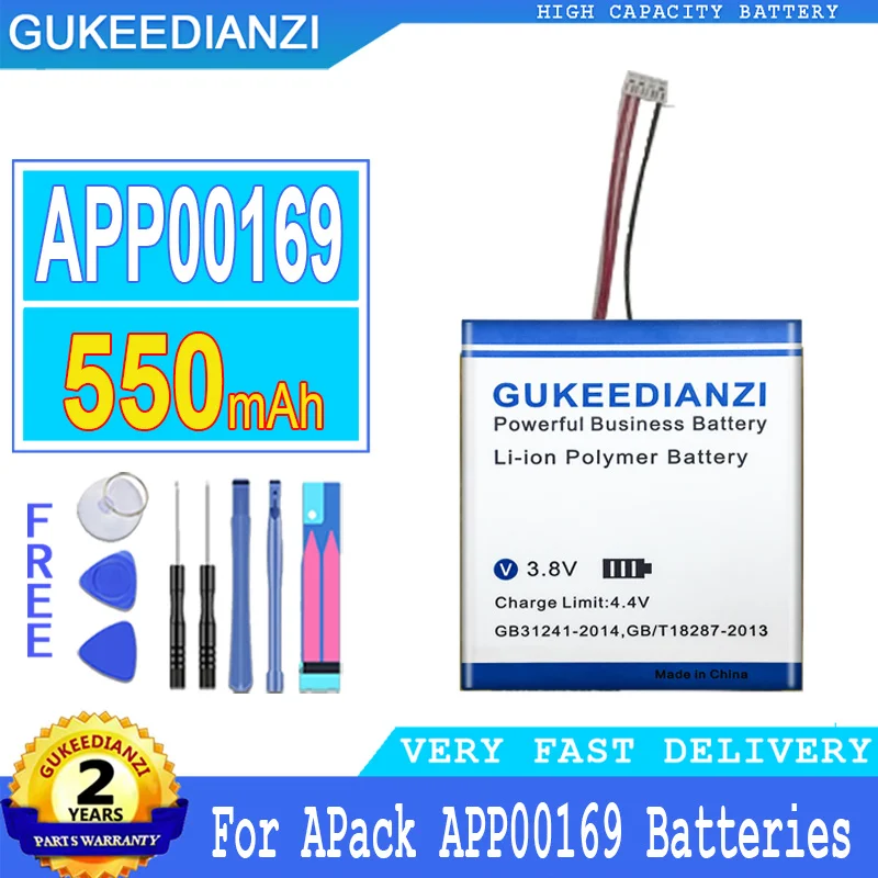 Bateria 550mAh High Capacity Battery For APack APP00169 High Quality Battery
Bateria 550mAh High Capacity Battery For APack APP00169 High Quality Battery