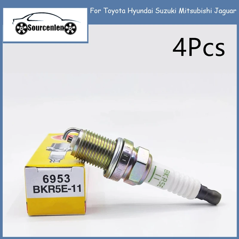 4 PCS BKR5E-11 6953 Normal Spark Plug For Toyota Hyundai Suzuki Mitsubishi Jaguar BKR5E11 BKR5E11-6953
4 PCS BKR5E-11 6953 Normal Spark Plug For Toyota Hyundai Suzuki Mitsubishi Jaguar BKR5E11 BKR5E11-6953