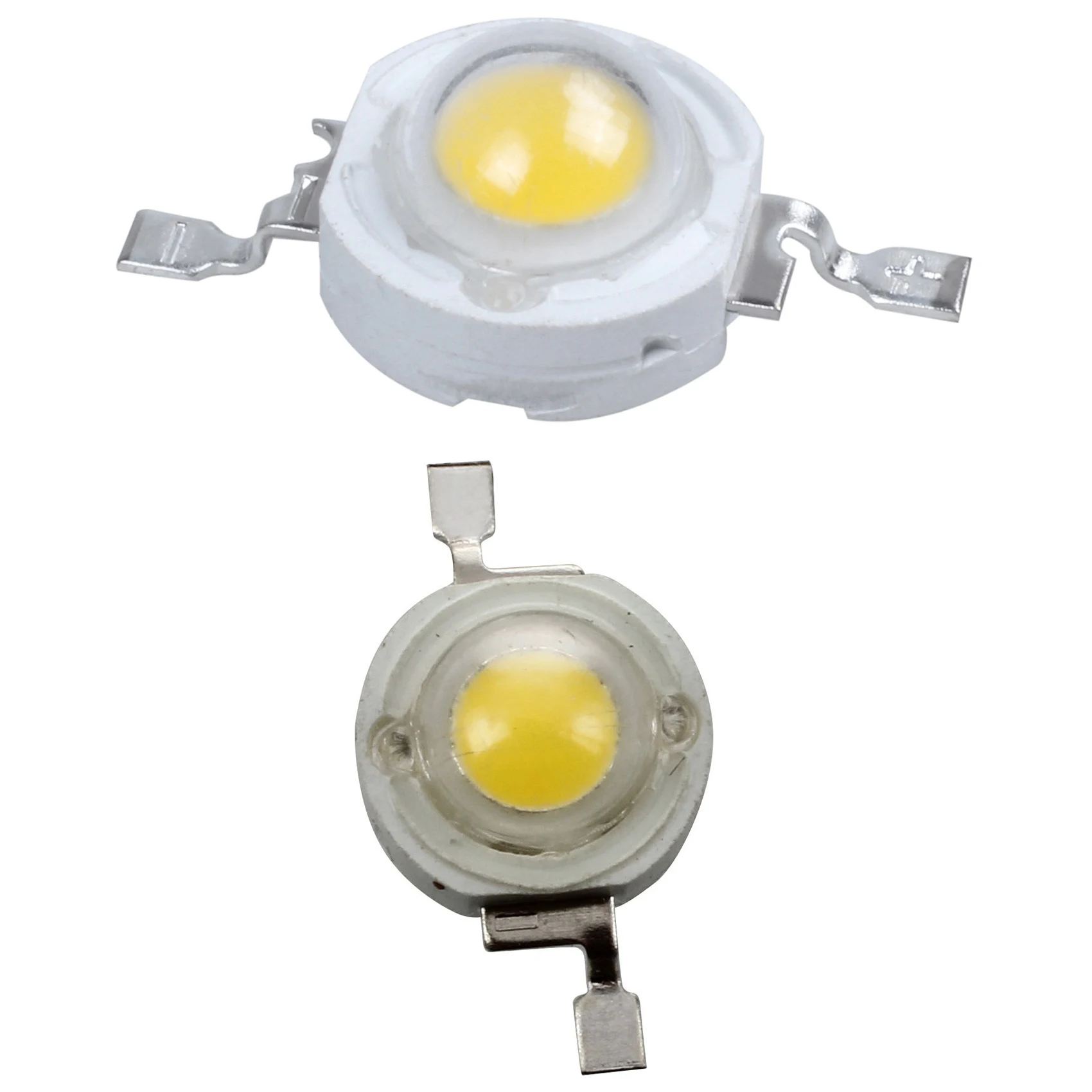 

20Pcs 2 Pin SMD 1W 3-3.2V Warm White LED Light Emitter Bulb with 10Pcs 2 Pin 3W Warm White LED Bead Emitters 100-110Lm
