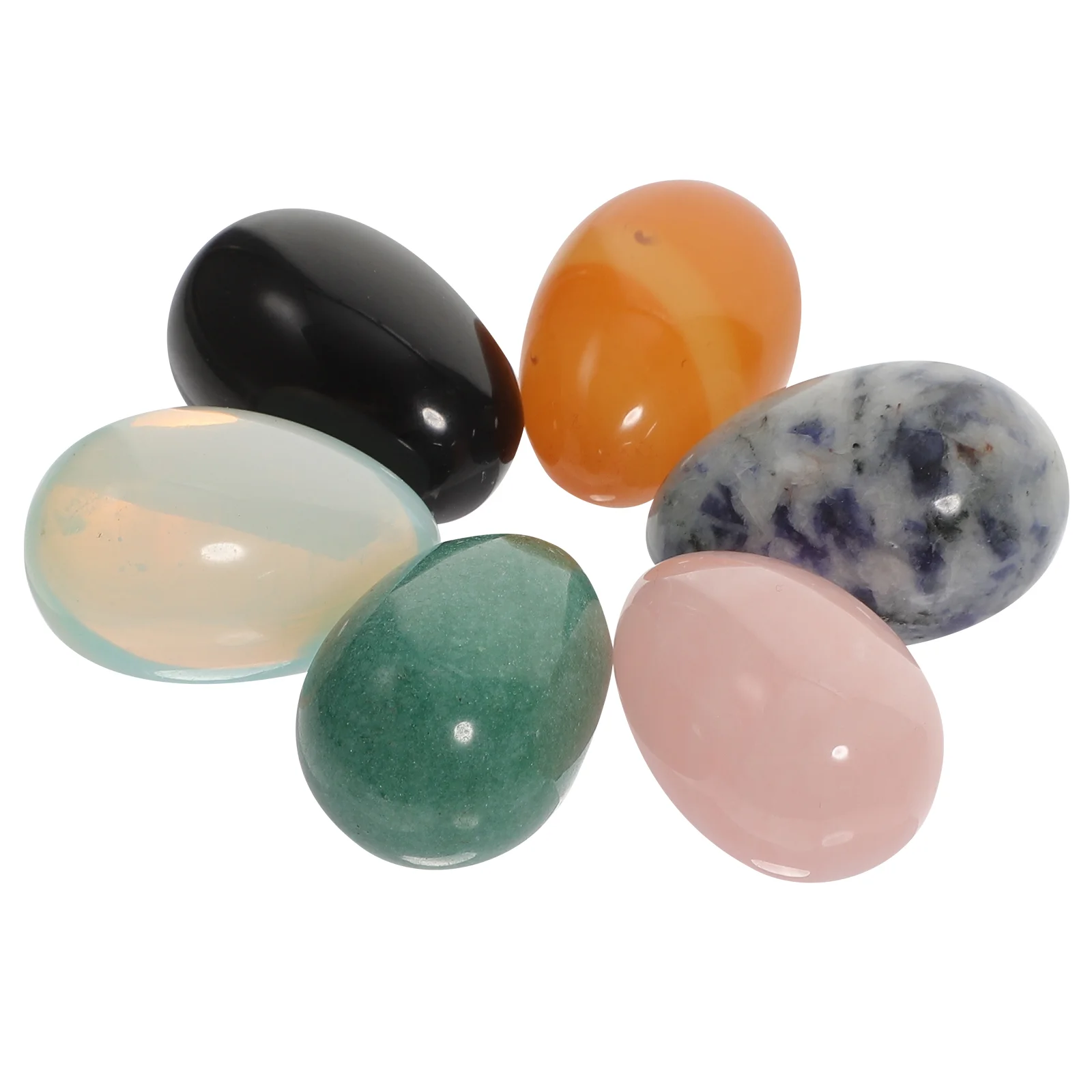 6Pcs Crystal Stone Ornaments Desktop Crystal Stones for Home Meditation Accessories
6Pcs Crystal Stone Ornaments Desktop Crystal Stones for Home Meditation Accessories